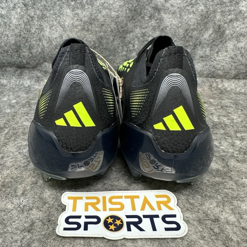 Adidas Predator Elite FG Soccer Cleats Mens Size 8 Black Electric Stealth Pack